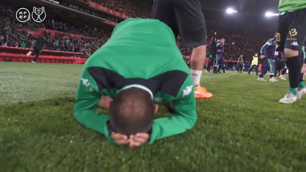 Real Betis' exciting celebrations following Copa del Rey title